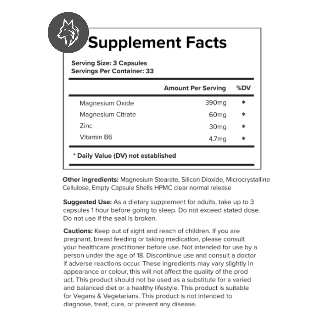 ZMA - Advanced Muscle Recovery and Wellness Formula